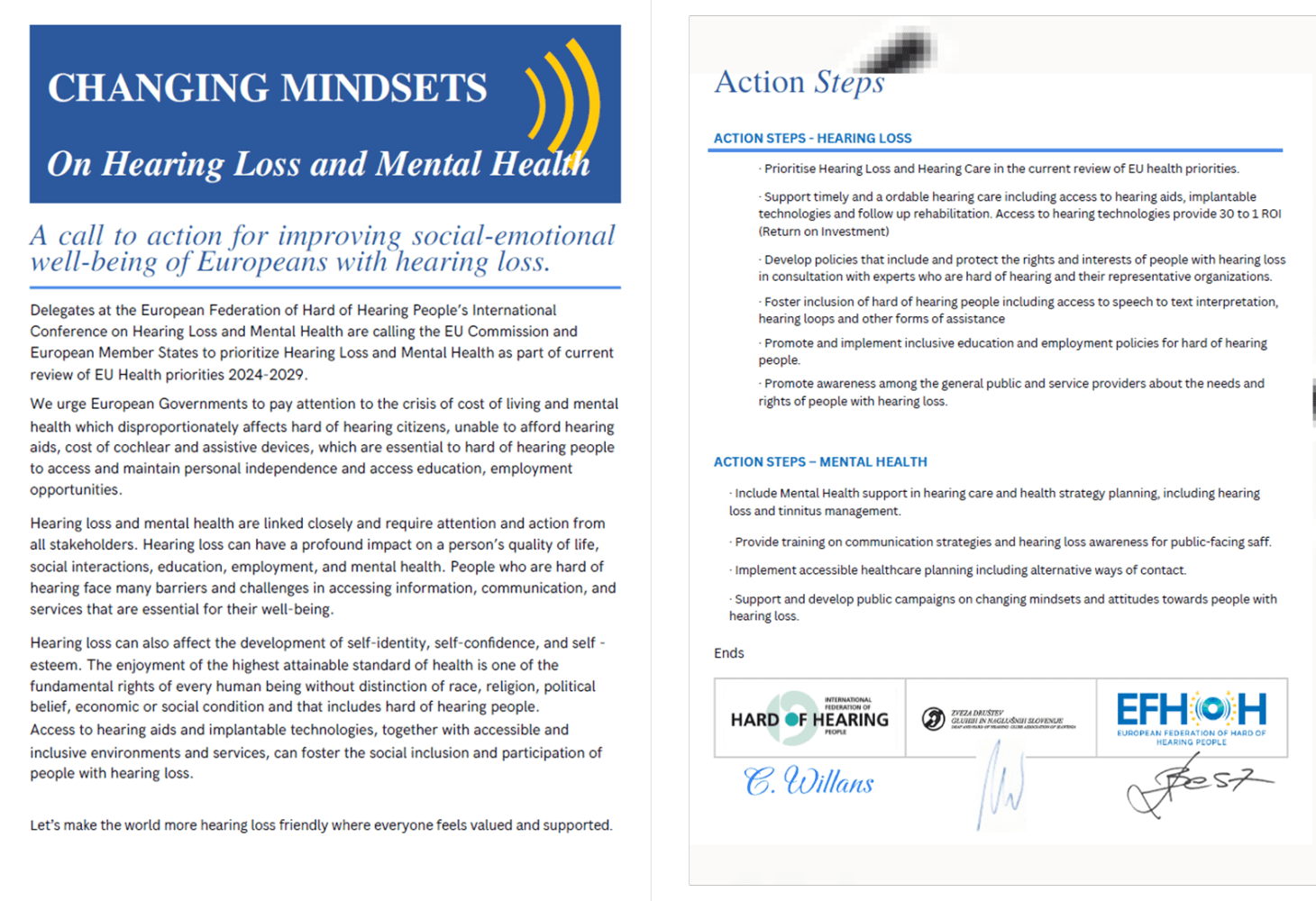 European Mental Health Week and Hearing Loss